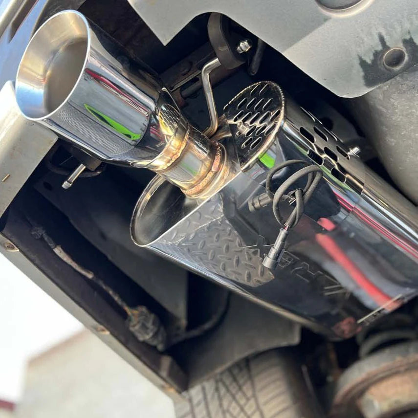 2009-2015 Cadillac CTS-V V2 | Sedan Stainless Steel Axle Back 4.25" Dual Tips Exhaust